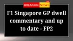 F1 Singapore GP 1