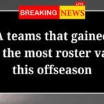 NBA teams that gained or lost the most roster value this offseason