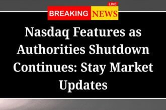 Nasdaq Features as Authorities Shutdown Continues Stay Market Updates