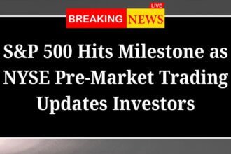 SP 500 Hits Milestone as NYSE Pre Market Trading Updates Investors