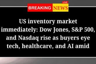 US inventory market immediately