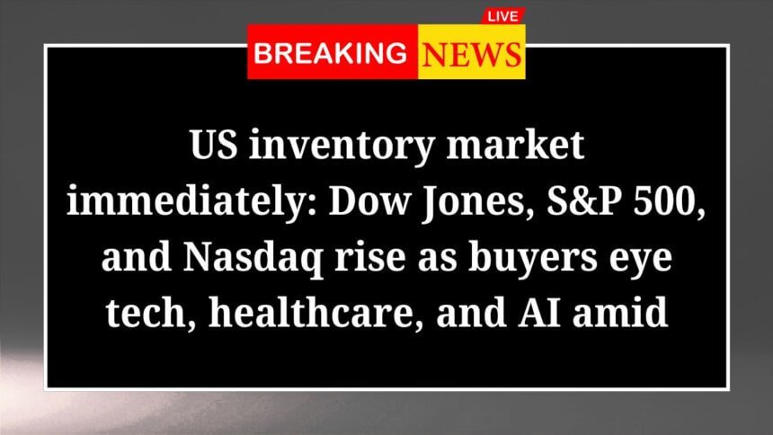 US inventory market immediately